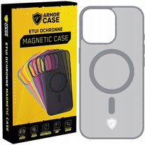 ArmorCase Etui plecki ochronne Magnetic Case do iPhone 16 PRO Szare