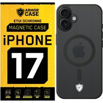 ArmorCase Etui plecki ochronne Magnetic Case do iPhone 17 Czarne ArmorCase