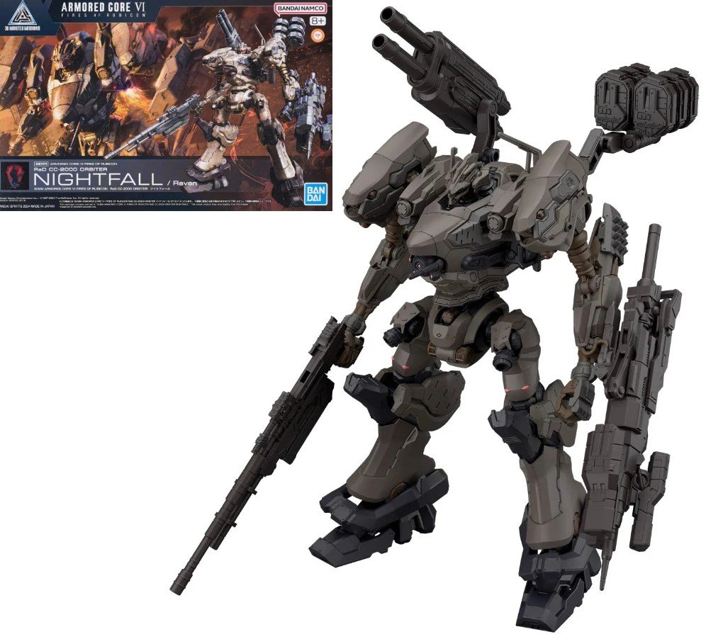 armored core vi - rad cc-2000 orbiter nightfall - model kit - Inna ...