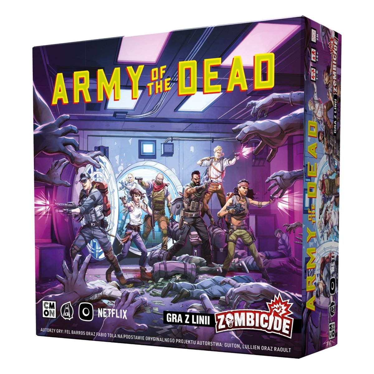 Army of the Dead: Gra z linii Zombicide, gra planszowa, Portal Games
