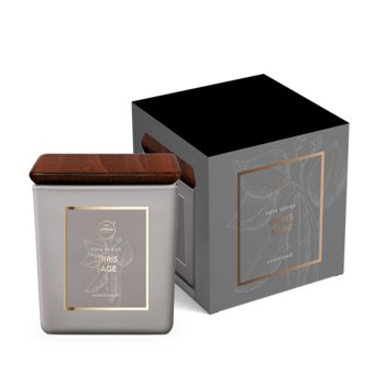 Aroma Home, Soya Sqare Candle, 150g, Orris & SAGE - MTM INDUSTRIES SP. Z O.O.
