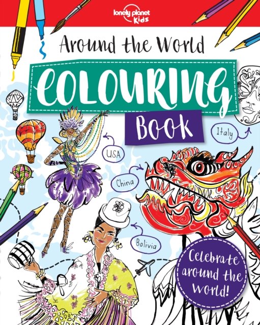 Around the World. Colouring Book Opracowanie zbiorowe Książka w Empik