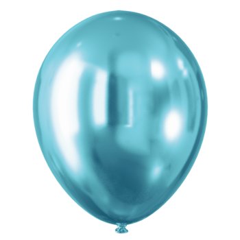Arpex, Balony - efekt chromu niebieskie (5 szt.) - Arpex