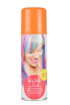 Arpex, Kolorowy spray do włosów, pomarańczowy - Arpex