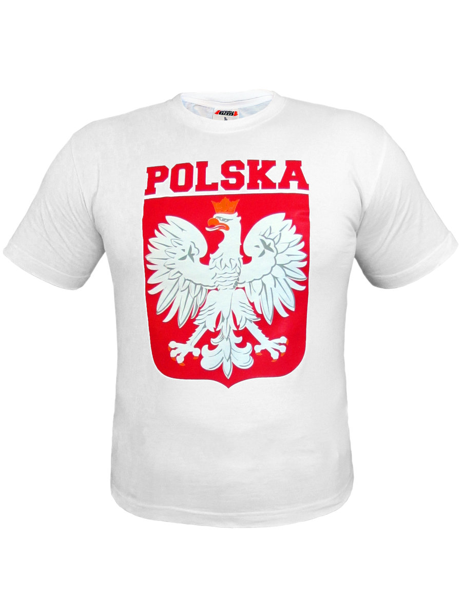 Arpex, Koszulka z nadrukiem, 'Biało-Czerwoni', biała, rozmiar XXL