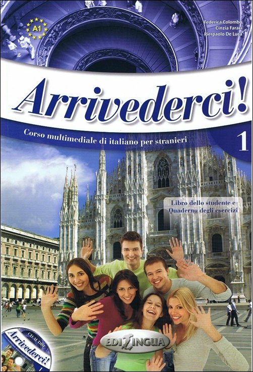 Arrivederci 1. Podręcznik + Ćwiczenia + CD-Zdjęcie-0