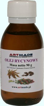 Art Made, Olejek rycynowy na włosy i paznokcie, 90 g - Art Made