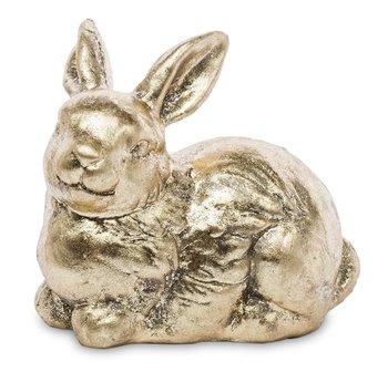 Art-Pol, Figurka królik, złota, 7,5x5x9 cm - ART-POL
