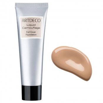Artdeco, Liquid Camouflage Full Cover, mocno kryjący podkład 12 Light Apricot, 25 ml - Artdeco