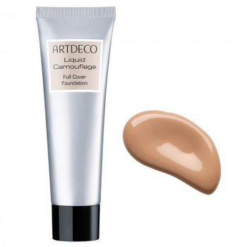 Artdeco, Liquid Camouflage Full Cover, mocno kryjący podkład 16 Rosy Sand, 25 ml - Artdeco