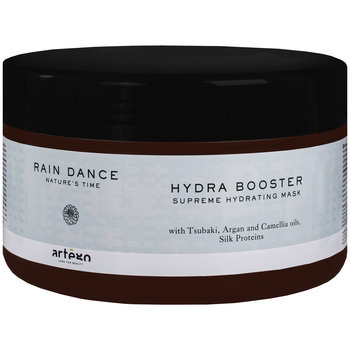 Artego, Rain Dance, Hydra Booster Mask, maska intensywnie nawilżająca włosy z olejkiem arganowym i tsubaki, 500 ml - Artego