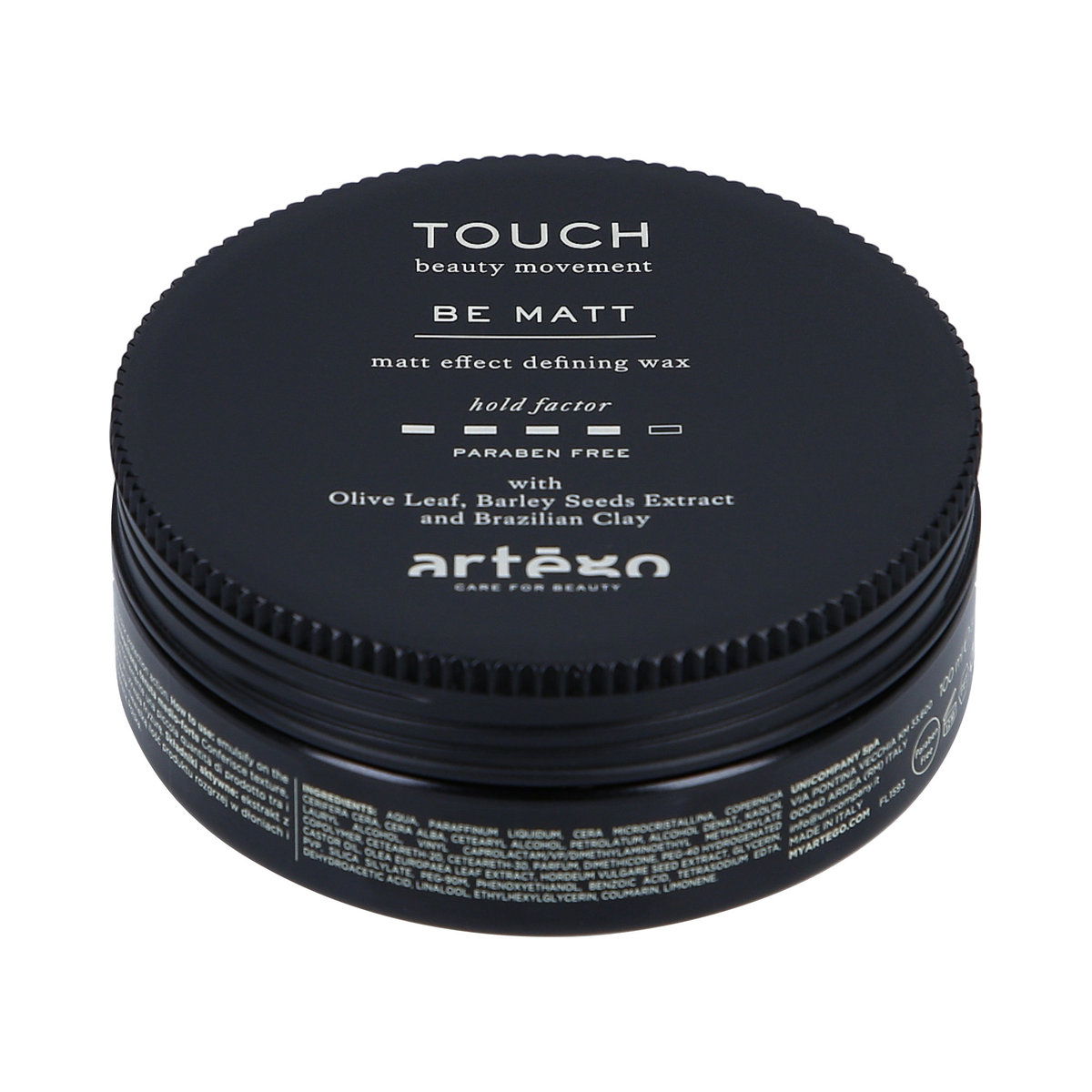 Фото - Стайлінг для волосся Artego Touch Be Matt, Matujący wosk na bazie glinki, 100 ml