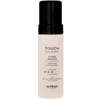 Artego TOUCH Pure Waves Mousse pianka do stylizacji włosów / fal i loków 150ml nadaje objętości i blasku, nie obciąża - Artego