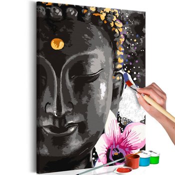 Artgeist, zestaw kreatywny, obraz do samodzielnego malowania - Budda i kwiat - ARTGEIST