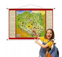 ArtGlob, Polska Młodego Odkrywcy S mapa ścienna dla dzieci ArtGlob Artglob