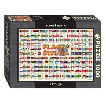 ArtGlob, puzzle, Flagi świata, 1000 el. - Artglob