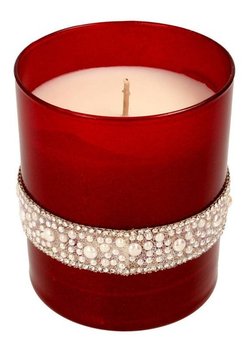 Artman Candles Świeca ozdobna Crystal Opal Pearl Glass czerwona - Artman