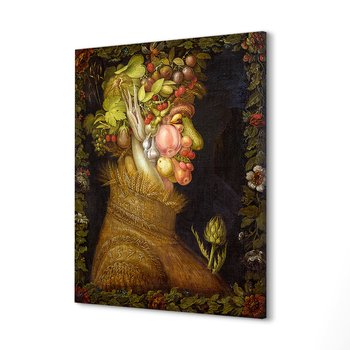 ArtprintCave, Canvas na prezent Lato twarz G Arcimboldo, 60x80 cm - ArtPrintCave