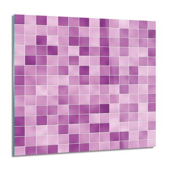 ArtprintCave, Mozaika kostka róż obraz szklany ścienny, 60x60 cm - ArtPrintCave