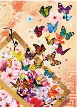 Artpuzzle, puzzle, Kolorowe motyle, 500 el. - Artpuzzle