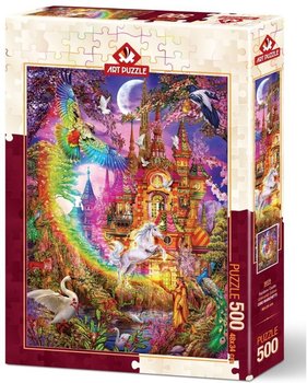 Artpuzzle, puzzle, Tęczowy zamek, 500 el. - Artpuzzle