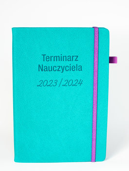 Artsezon, Terminarz dzienny nauczyciela A5, Krokodylek, Turkusowy, 2023/2024