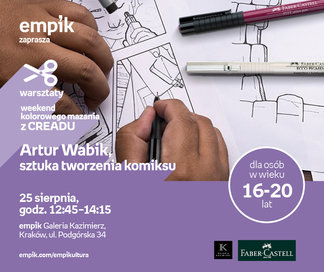 Artur Wabik - Sztuka tworzenia komiksu | Empik Galeria Kazimierz