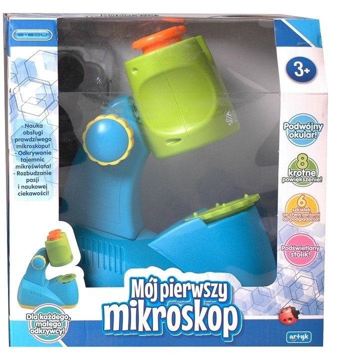 Artyk, mikroskop dla dzieci, E-edu
