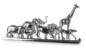 Artykuł Dekoracyjny zwierzęta srebrny 33x68x15 cm - ART-POL