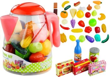 Artykuły Spozywcze W Dzbanku Warzywa Owoce 50 Elem - Lean Toys