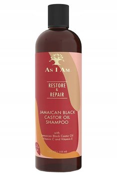 As I Am, Restore & Repair Jamaican Black Castor Oil Shampoo, Szampon do włosów, 355ml - As I Am