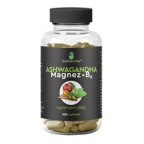 Ashwagandha + Magnez + Witamina B6 | BetterMe | 100 kapsułek | Relaks, Sen i Redukcja Stresu | Wegańskie kapsułki BetterMe