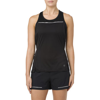 Asics, Koszulka damska, Singlet Lite Show Tank W, czarna, rozmiar L - Asics