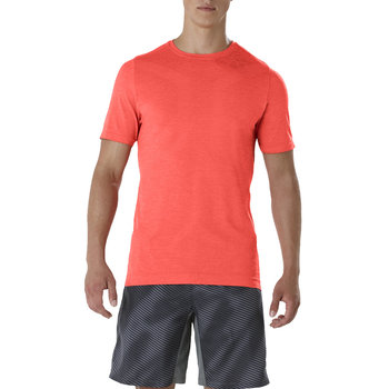 Asics, Koszulka męska, Seamless Short Sleeve Top M, czerwona, rozmiar S - Asics