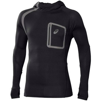 Asics Performance Ls Training Top sportowy 113984-0904 Męska Bluza sportowa Czarna - Asics