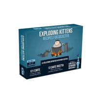 Asmodee - Exploding Kittens: Recipes for Disaster, Gra planszowa, Party Game, 2-5 graczy, 7+ lat, Wydanie w języku włoskim Exploding Kittens