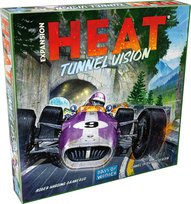 Asmodee Heat: Tunnel Vision Board Game Expansion - New Tracks, Championship Season & Front Wing Module, Racing Strategy Game for Kids & Adults, Ages 10+, 1-7 Players, 60 Min Playtime Inna marka