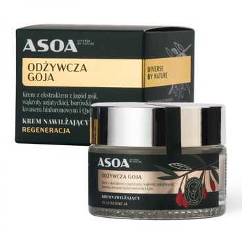 Asoa, Odżywcza Goja, Krem Nawilżający, 50 ml - Asoa