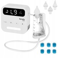 Aspirator do nosa elektryczny na katar z lampką Lionelo Babyair Flow