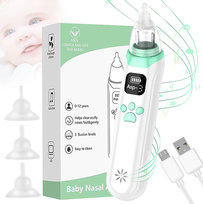 ASPIRATOR ELEKTRYCZNY DO NOSA USZU ODCIĄGACZ ODKURZACZ GRUSZKANA KATAR KATAREK REGULACJA MOCY