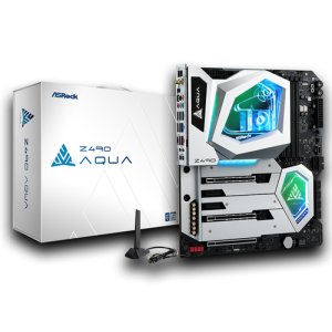 ASRock Z490 Aqua, płyta główna Intel Z490 - Sockel 1200, 90-MXBBW0-A0UAYZ - ASRock