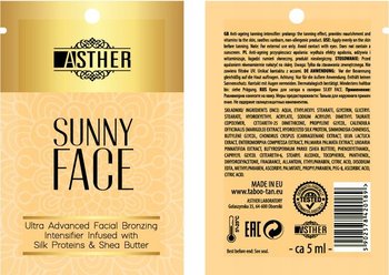Asther Sunny Face Intensifier Shea Buter Do Twarzy - Asther