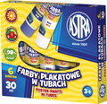 Astra, Farby plakatowe w tubach, 6 kolorów - Astra
