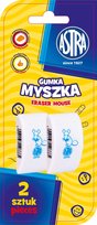 Astra, Gumka Myszka 2 sztuki na blistrze