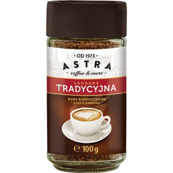 Astra Łagodna Tradycyjna 100g kawa rozpuszczalna - ASTRA COFFEE & MORE