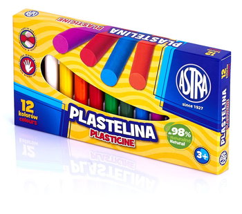 Astra, Plastelina 12 kolorów - Astra