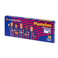 Astra Plastelina Szkolna FC Barcelona 2023 12 Kolorów