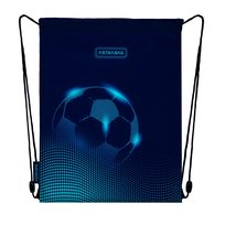 Astrabag Football Light Worek Szkolny na Obuwie WF Piłka Nożna Niebieski 40x33 cm ASTRABAG