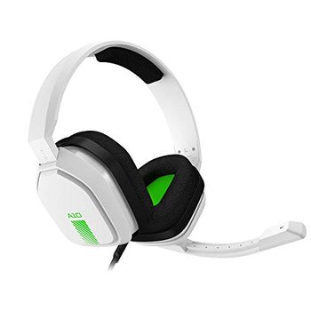 ASTRO Gaming A10 Słuchawki przewodowe, lekkie i wytrzymałe, ASTRO Audio, wtyczka 3,5 mm, do Xbox Series X i S, Xbox One, PS5, PS4, Nintendo Switch, PC, Mac, mobilne - biały/zielony - Astro Gaming