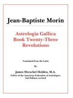 Astrologia Gallica Book 23 - Morin J-B
